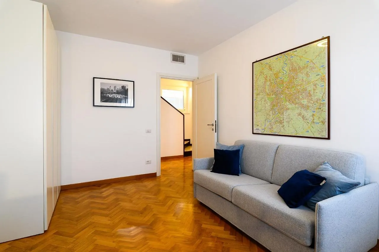 Apartamento Peaceful Penthouse With Garage By Ndp Rent Roma